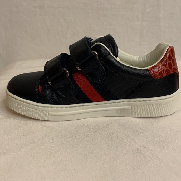 Gucci Kids Sneakers - Black and Red - Picture 6 of 16